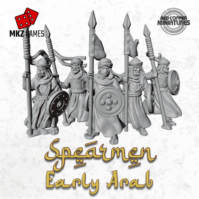 Lanceros árabes tempranos - Renders Lanceros árabes tempranos - Renders