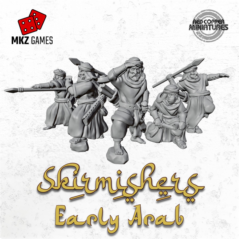 Hostigadores árabes tempranos - Renders Hostigadores árabes tempranos - Renders