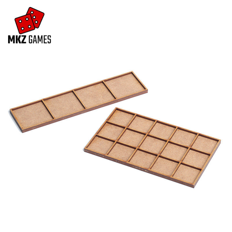MDF movement trays with regular square holes MDF movement trays with regular square holes