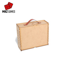 Carrying and display case S 8cm deep with wooden door Carrying and display case S 8cm deep with wooden door