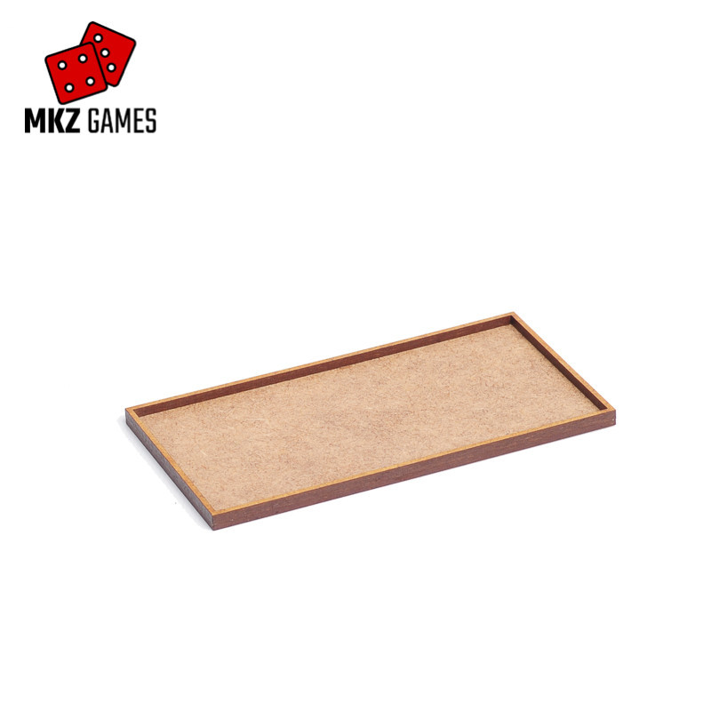 MDF flat movement trays for Warmaster infantry units MDF flat movement trays for Warmaster infantry units