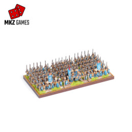 MDF flat movement trays for Warmaster infantry units - example MDF flat movement trays for Warmaster infantry units - example