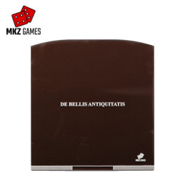 Plantilla de artillería para DBA 2.2 en acrílico humo y pintura blanca