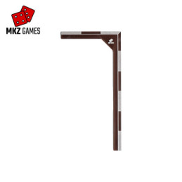 Plantilla de despliegue para DBA 2.2 en acrílico humo y pintura blanca - derecha