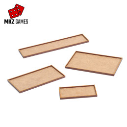 Bandejas de movimiento de MDF para Warmaster