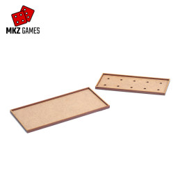 Bandejas de movimiento de MDF para peanas cuadradas de 25mm para Warhammer: The Old World - portada