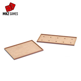 Bandejas de movimiento de MDF para peanas cuadradas de 30mm para Warhammer: The Old World - portada