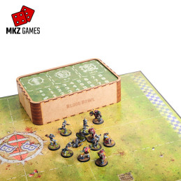 Estuche Blood Bowl para espumas Feldherr con tablero y banquillo