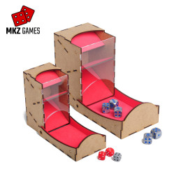 Torres de dados abatibles pequeña y grande