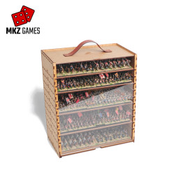 Maletín de transporte y exposición M para miniaturas y wargames