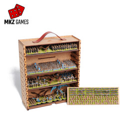 Lámina magnética adhesiva de 0.9mm en balda de maletín