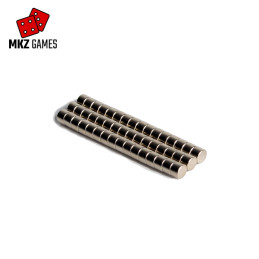 Imanes de neodimio N45 de ø3x2mm