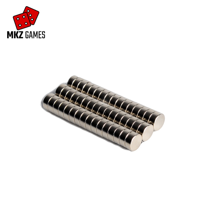 Imanes de neodimio N45 de ø5x2mm