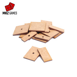 Peanas de MDF para DBA