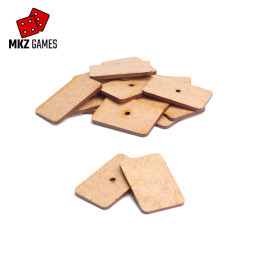 Peanas de MDF para Flames of War