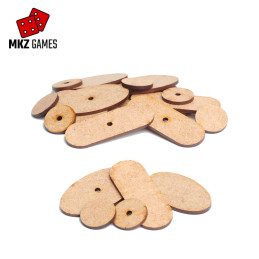 Peanas de MDF para Warhammer 40.000 o Age of Sigmar