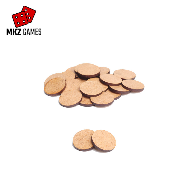 Peanas redondas de MDF para Warhammer 40.000 o Age of Sigmar