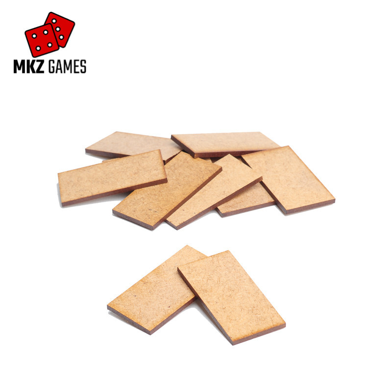 Peanas de MDF rectangulares para Warhammer: The Old World