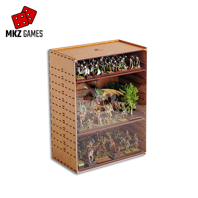 Inserto adicional para mochila de transporte llena de miniaturas