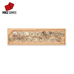 Set de tokens y plantilla Art Series para Warmaster - Estuche y tokens