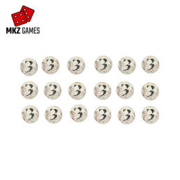 Set de tokens y plantilla Art Series para Warmaster - Reverso de los tokens