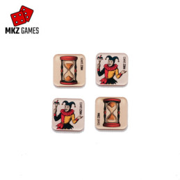 Baraja de tokens de metacrilato - jokers