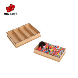 Cajones organizadores compatibles con las mochilas de transporte de miniaturas