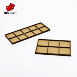28mm square holes movement trays