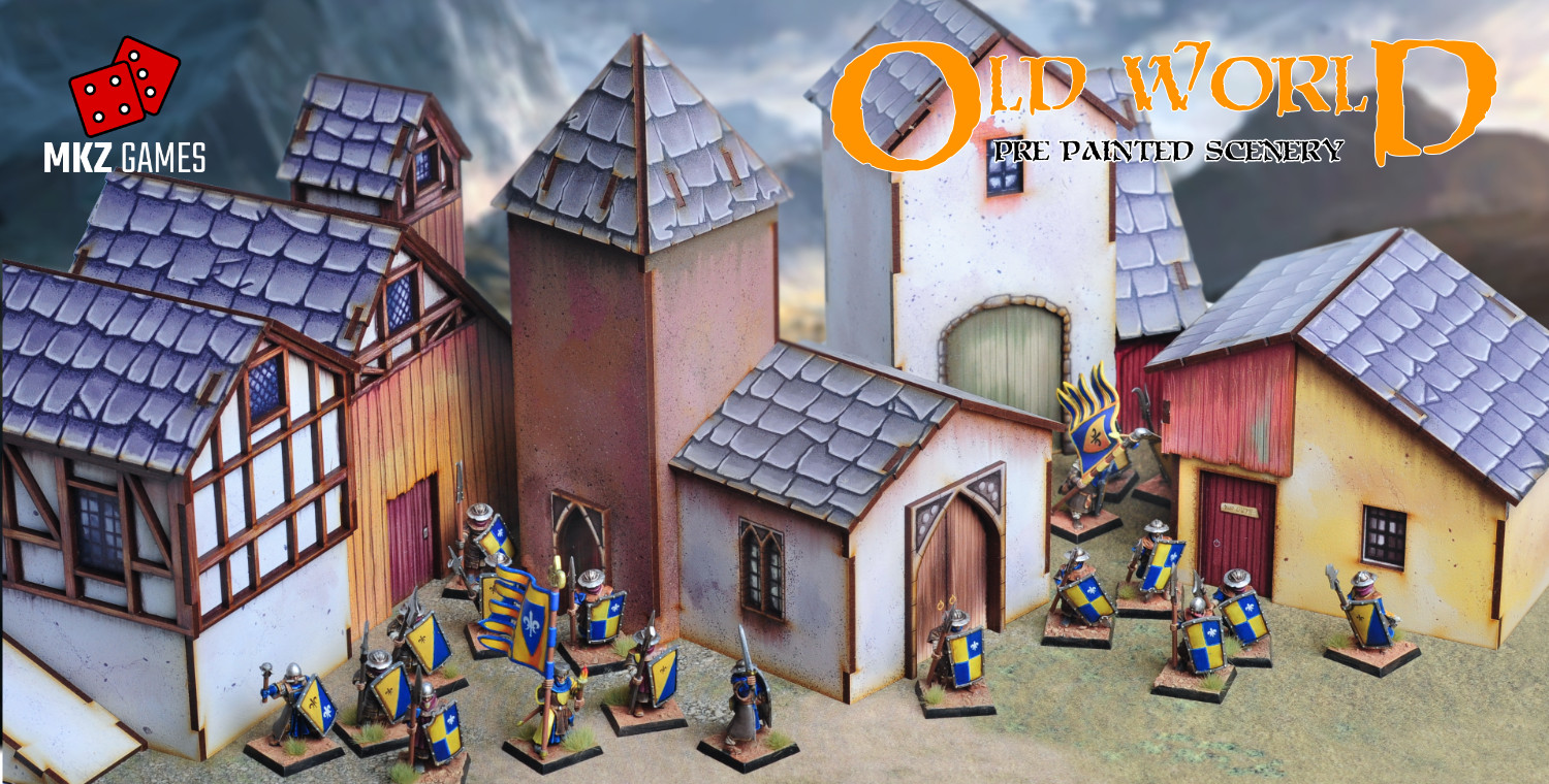 Terrain for historical or medieval fantasy games
